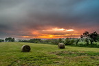 Threatening Sky at Sunset